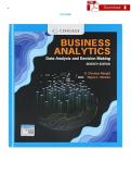 TEST BANK For Business Analytics&colon; Data Analysis & Decision Making&comma; 7th Edition by S&period; Christian Albright&comma; Wayne L&period; Winston&comma; Verified Chapters 1 - 19&comma; Complete Newest Version
