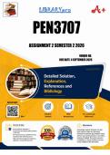 PEN3707 Assignment 2 &lpar;COMPLETE ANSWERS&rpar; 2026 - Due 4 September 2026