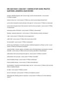 NRS 3025 EXAM 1 2026&sol;2027 &vert; NURSING STUDY GUIDE&comma; PRACTICE QUESTIONS&comma; ANSWERS & EXAM REVIEW