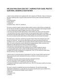 NRS 3016 FINAL EXAM 2026&sol;2027 &vert; NURSING STUDY GUIDE&comma; PRACTICE QUESTIONS&comma; ANSWERS & EXAM REVIEW&NewLine;&NewLine;