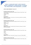 HESI A2 - VOCABULARY EXAM 1 LATEST 2026&sol;2027 &vert; MEDICAL TERMINOLOGY & WORD BUILDING &vert; 40 VERIFIED Q&A &vert; NGN-ALIGNED &vert; PASS GUARANTEED &ndash; A&plus; GRADED
