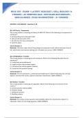 BIOS 255 - EXAM 1 LATEST 2026&sol;2027 &vert; CELL BIOLOGY & TISSUES &vert; 40 VERIFIED Q&A &vert; DETAILED RATIONALES &vert; NGN-ALIGNED &vert; PASS GUARANTEED &ndash; A&plus; GRADED
