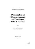 Test Bank for Principles of Microeconomics Test Item File 2 9th Edition Case Fair Oster