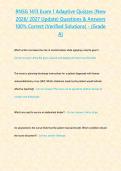 RNSG 1413 Exam 1 Adaptive Quizzes &lpar;New 2026&sol; 2027 Update&rpar; Questions & Answers 100&percnt; Correct &lpar;Verified Solutions&rpar; - &lbrace;Grade A&rcub;&NewLine;&NewLine;
