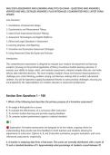 WGU D293 ASSESSMENT AND LEARNING ANALYTICS OA EXAM &ndash; QUESTIONS AND ANSWERS &vert;&NewLine;VERIFIED AND WELL DETAILED ANSWERS &vert; PLUS RATIONALES &vert; GUARANTEED PASS &vert; LATEST EXAM&NewLine;UPDATE