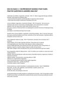 NSG 501 EXAM 2 &vert; COMPREHENSIVE NURSING STUDY GUIDE&comma; PRACTICE QUESTIONS & ANSWERS 2026&sol;2027