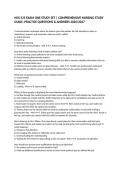 NSG 525 EXAM ONE STUDY SET &vert; COMPREHENSIVE NURSING STUDY GUIDE&comma; PRACTICE QUESTIONS & ANSWERS 2026&sol;2027