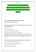 RELIAS &sol; PROPHECY INTERVENTIONAL &NewLine;RADIOLOGY RN QUESTIONS EXAM  LATEST &NewLine;VERSION QUESTIONS AND ANSWERS 2026 &NewLine;EDITION