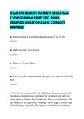 SHADOW HEALTH PATIENT SEBASTIAN STAVROS EXAM PREP TEST BANK VERIFIED QUESTIONS AND CORRECT ANSWERS&period;pdf&NewLine;&NewLine;