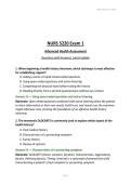 NURS 5220 Exam 1 Advanced Health Assessment Questions with Answers&vert; Latest Update&NewLine;