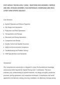 FDOT ASPHALT PAVING LEVEL 1 EXAM &ndash; QUESTIONS AND ANSWERS &vert; VERIFIED&NewLine;AND WELL DETAILED ANSWERS &vert; PLUS RATIONALES &vert; DOWNLOAD AND PASS &vert;&NewLine;LATEST EXAM UPDATE 2026&sol;2027