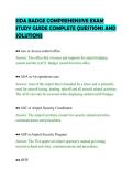 SIDA BADGE COMPREHENSIVE EXAM&NewLine;STUDY GUIDE COMPLETE QUESTIONS AND&NewLine;SOLUTIONS