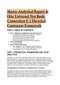 2026&sol;2027 Connecticut E-1 Unlimited Electrical Contractor Exam Prep&colon; S-Tier Master Guide & Question Elite Test Bank  