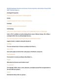SOC 201 Final Exam Questions And Answers Practice Questions with Solutions Newest 2026 2027 &vert; Already Graded A&plus;