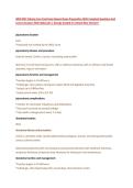 WEB WOC Ostomy Care Final Exam Newest Exam Preparation With Complete Questions And Correct Answers With Rationales &vert; Already Graded A&plus;&vert;&vert;Brand New Version&excl;&excl;