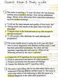 NUR 257 Chronic Exam 3 &vert; 45 Actual Questions and Answers &vert; 2026 Update &vert; 100&percnt; Correct-Galen&period;&NewLine;