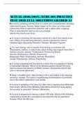 ACTUAL 2026&sol;2027&colon; NURS 303 PRACTICE&NewLine;TEST 2026 FULL SOLUTIONS GRADED A&plus;