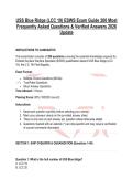 USS Blue Ridge &lpar;LCC 19&rpar; ESWS Exam Guide 200 Most Frequently Asked Questions & Verified Answers 2026 Update