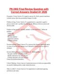 PN 2002 Final Review Question with Correct Answers Graded A&plus; 2026