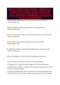 MIS515 PRACTICE EXAM 1 GRADE A&plus;&NewLine;COMPLETE EXAM QUESTIONS AND&NewLine;100&percnt; VERIFIED ANSWERS &lpar;2026&sol;2027&rpar;&NewLine;PASS GUARANTEE