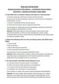 NAPA CPFA CERTIFICATION National Association of Plan Advisors &mdash; Certified Plan Fiduciary Advisor Examination &mdash;Questions and Answers&vert; Latest Update 2027