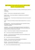 EDSP Midterm Exam with all Correct & 100&percnt; Verified Answers &vert;Guaranteed to Pass