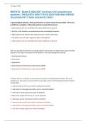 NUR 612 - Exam 2 2026&sol;2027 Test Exam2 150 comprehensive &NewLine;questions &vert; FREQUENTLY MOST TESTED QUESTIONS AND VERIFIED &NewLine;SOLUTIONS&sol;GET IT 100&percnt; ACCURATE&excl;&excl; 2026&excl;&excl;