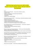 EDSP Final Exam with all Correct & 100&percnt; Verified Answers &vert;Actual Complete Update &vert;Already Graded A&plus; &lpar;Just Released&rpar;
