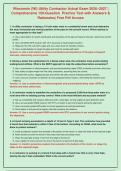 Wisconsin &lpar;WI&rpar; Utility Contractor Actual Exam 2026&ndash;2027 &vert;&NewLine;Comprehensive 150-Question  Practice Test with Answers &&NewLine;Rationales&vert; Free Pdf Access