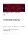 IAAO COURSE 101 &lpar;QUIZ &num;1 - MULTIPLE&NewLine;CHOICE&rpar; ACTUAL EXAM ALL&NewLine;QUESTIONS AND WELL ELABORATED&NewLine;ANSWERS TOP RATED VERSION FOR&NewLine;ALREADY A&plus; GRADED HIGHLY&NewLine;RECOMMENDED &vert;NEW AND REVISED
