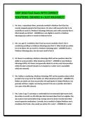AHIP 2026 Final Exam WITH CORRECT SOLUTIONS WITH CORRECT ANSWERS &sol;GRADED A&plus; &sol;PRACTICE TEST