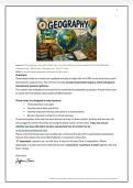 Gr 11 Geography T3 2026 Complete Summary done by Juffrou Ansie