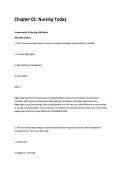Fundamentals of Nursing 9th Edition Potter Test Bank&colon; Exam Review Questions & Answers &lpar;Chapters 1-12&rpar;&NewLine;&NewLine;