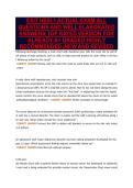 EXIT HESI 1 ACTUAL EXAM ALL&NewLine;QUESTIONS AND WELL ELABORATED&NewLine;ANSWERS TOP RATED VERSION FOR&NewLine;ALREADY A&plus; GRADED HIGHLY&NewLine;RECOMMENDED &vert;NEW AND REVISED
