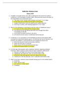 NURS 651- Module 5 Quiz &vert; Questions and Answers with Rationales &vert; 2026&sol;27 Updated &vert; 100&percnt; Correct - Maryville University&period;