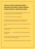 NON CDL IL PRACTICE EXAM 2026 UPDATE&NewLine;QUESTIONS AND CORRECT VERIFIED ANSWERS&NewLine;ALREADY GRADED A&plus; &lpar;BRAND NEW VISION&rpar;