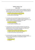 NURS 651- Module 7 Quiz &vert; Questions and Answers with Rationales &vert; 2026&sol;27 Updated &vert; 100&percnt; Correct - Maryville University&period;