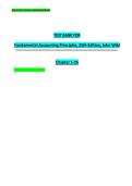 Test Bank for Fundamental Accounting Principles 25th Edition by John J&period; Wild&comma; Ken W&period; Shaw & Kermit D&period; Larson &vert; Complete Chapters 1&ndash;26 &vert; Latest Updated 2025&ndash;2026