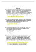 NURS 651- Module 10 Quiz &vert; Questions and Answers with Rationales &vert; 2026&sol;27 Updated &vert; 100&percnt; Correct - Maryville University&period;