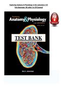 Test Bank for Exploring Anatomy & Physiology in the Laboratory&comma; 4th Edition by Erin C&period; Amerman &vert; Complete Chapter-by-Chapter Q&A &lpar;Chapters 1&ndash;28&rpar; &vert; Multiple-Choice & Labeling Questions with Verified Answers &vert; Graded A&plus; &vert; 2025&sol;2026 Update