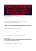 88M AIT RED BOOK TEST STUDY GUIDE&NewLine;ACTUAL EXAM ALL QUESTIONS AND&NewLine;WELL ELABORATED ANSWERS TOP&NewLine;RATED VERSION FOR ALREADY A&plus;&NewLine;GRADED HIGHLY RECOMMENDED&NewLine;&vert;NEW AND REVISED
