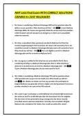 AHIP 2026 Final Exam WITH CORRECT SOLUTIONS &sol;GRADED A&plus; &sol;GUARANTEED PASS &excl;&excl;&excl;