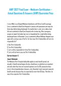 AHIP 2027 Final Exam &ndash; Medicare Certification &ndash; Actual Questions & Answers &lpar;AHIP&rpar; Guarantee Pass