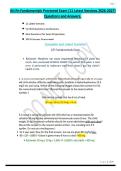 Ati Pn Fundamentals Proctored Exam &lpar;11 Latest Versions 2026-2027&rpar; Questions and Answers&period;