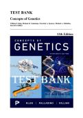 Test Bank &mdash; Concepts of Genetics&comma; 13th Edition &lpar;Klug&comma; Palladino & Killian&comma; 2025&rpar; &vert; All Chapters 1-26 Covered&NewLine;