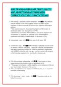 AHIP TRAINING MEDICARE FRAUD EXAM  GRADED A&plus; &sol;GUARANTEED PASS &excl;&excl;&excl;&period;