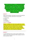 GIAC FOUNDATIONAL CYBERSECURITY &NewLine;TECHNOLOGIES &lpar;GFACT&rpar; EXAM WITH &NewLine;QUESTIONS AND VERIFIED ANSWERS&comma; &NewLine;PLUS DETAILED RATIONALES&sol;EXPERT &NewLine;VERIFIED FOR GUARANTEED PASS &NewLine;2026&sol;LATEST UPDATE&sol;INSTANT &NewLine;DOWNLOAD PDF 