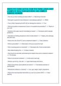 DAVITA PCT EXAM &vert; ACTUAL EXAM TEST BANK &vert; 2026&sol;2027&NewLine;&vert; COMPLETE REAL EXAM QUESTIONS AND CORRECT&NewLine;VERIFIED ANSWERS