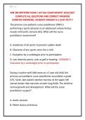 MN 580 MIDTERM EXAM &sol; ACTUAL EXAM NEWEST 2026&sol;2027 &NewLine;COMPLETE ALL QUESTIONS AND CORRECT ANSWERS &NewLine;&lpar;VERIFIED ANSWERS&rpar; &vert;ALREADY GRADED A&plus;&vert;&vert;JUST OUT&excl;&excl;&excl; 