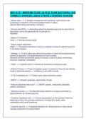 MGT 6311 MIDTERM EXAM &vert; ACTUAL EXAM QUESTIONS AND&NewLine;CORRECT ANSWERS &vert; 2026 UPDATE &vert; VERIFIED ANSWERS